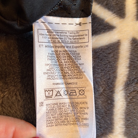 Adidas how we do 7/8 tight leggings black reflective tabs mesh details medium - Picture 10 of 12